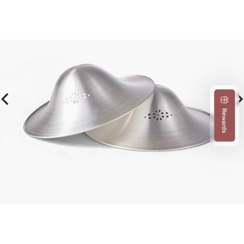 Momcozy Original 999 Silver Nipple Shields
