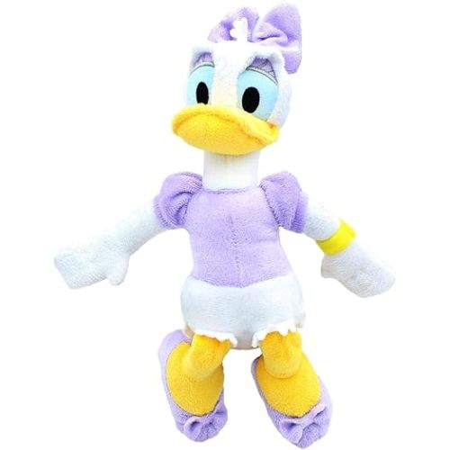 Just Play Disney Mickey Mouse & Friend 11 Inch Bean Plush | Daisy Duck