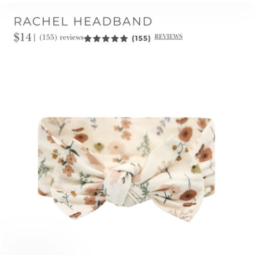 Rachel Headband – Lou Lou & Company