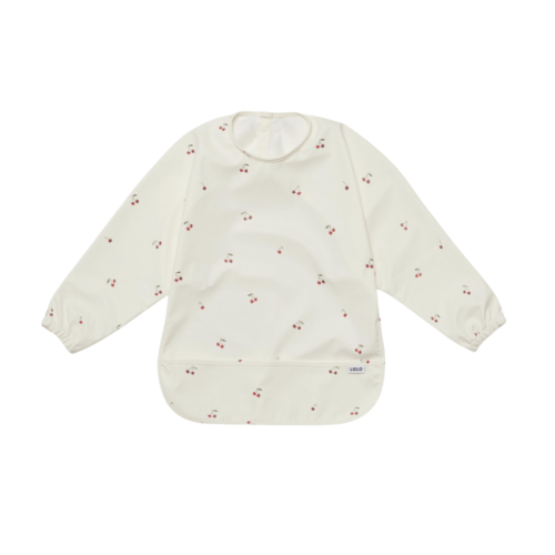 Smock Bib - 6mo - 2yrs / Cherry