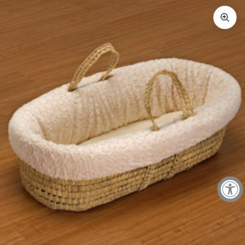 Cuddles & Kisses Cozy Moses Basket