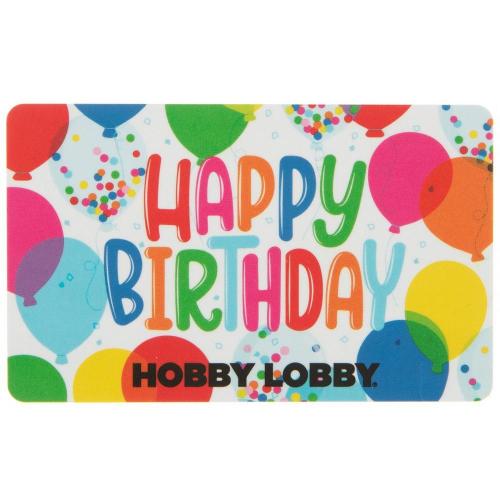 Confetti Gift Card