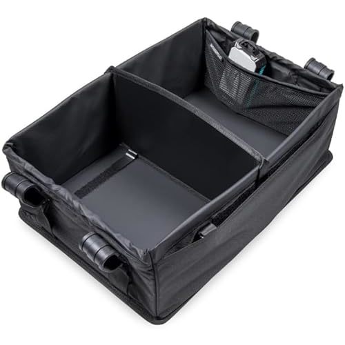WONDERFOLD Stroller Wagon Collapsible Shopping Basket Featuring Stow-Away Handles for Easy Carrying, Two Mesh Storage Pockets, and Optional Divider (Fits All W4 Models Only)