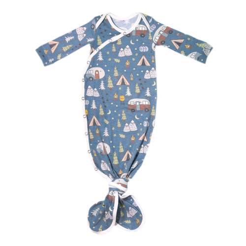Newborn Knotted Gown - Bridger