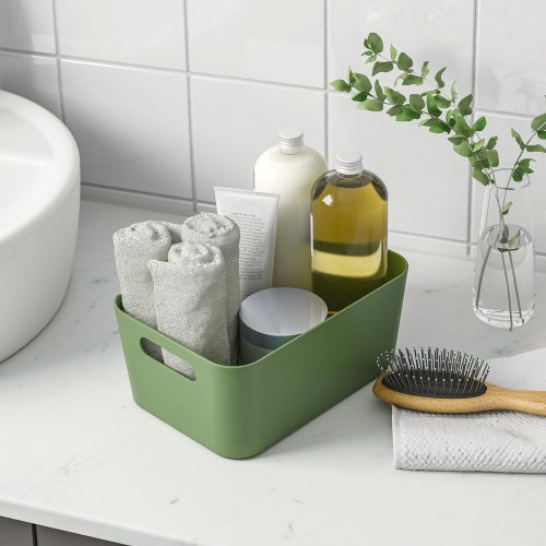 UPPDATERA Box - green 9 ½x6 ¾ "