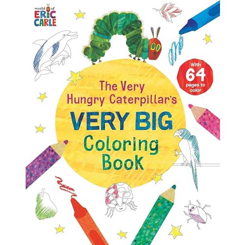 The Very Hungry Caterpillar's Very Big Coloring Book Paperback – September 9, 2025