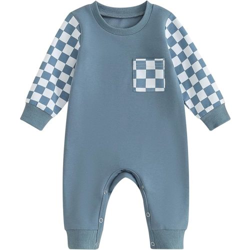 4th of July Baby Outfit Newborn Boy Usa Romper Letter&Flag Embroidery Short Sleeve Jumpsuit One Piece Summer Clothes