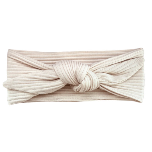 Bowy Made - Ribbed Headband - Cream