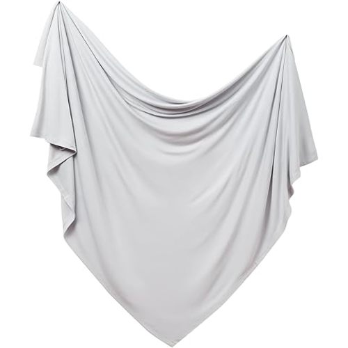 Supersoft Swaddle Blanket, Premium Bamboo Viscose Baby swaddling Blankets for Newborns, Lightweight & Breathable Swaddle Blankets for Boys and Girls, 47” x 47”, Neutral Baby Essentials