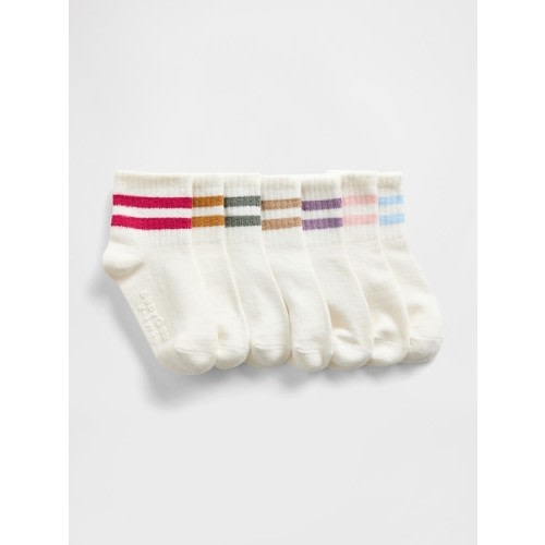 babyGap Stripe Crew Socks (7-Pack)
