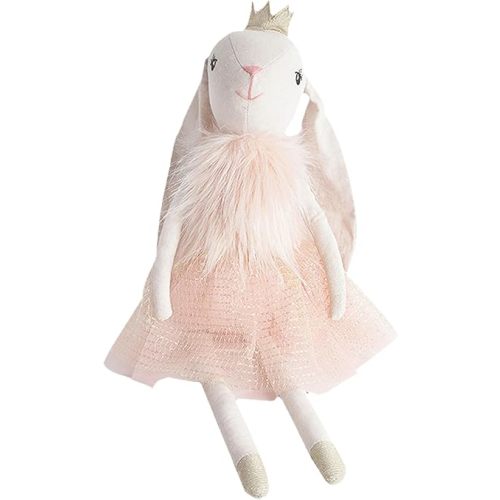MON AMI Princess Bunny Stuffed Doll - 18", Soft & Cuddly Plush Animal Doll for Kids of All Ages, Use as Toy or Room Décor
