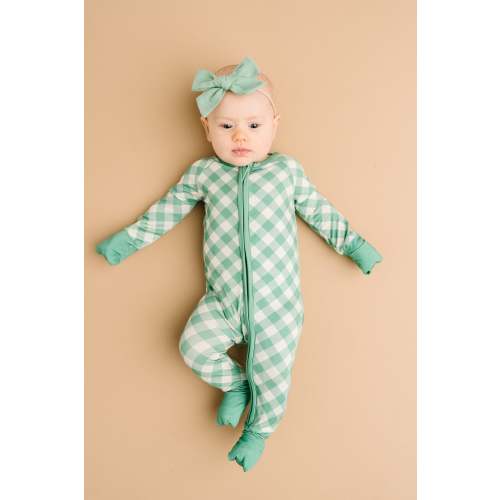Fern Plaid Bamboo Sleeper