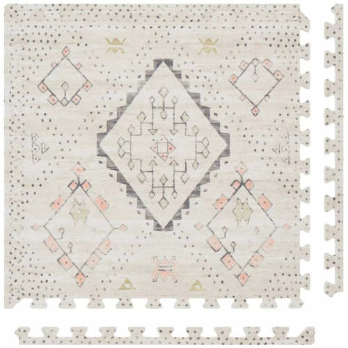 Pink and Grey Foam Play Mat | Ula - Little Nomad | House of Noa