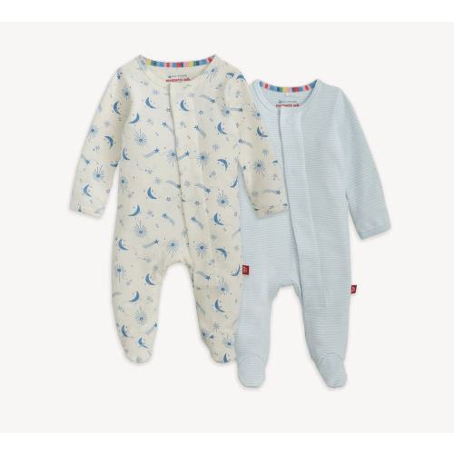 (NB) Magnetic 2-Pack Footie