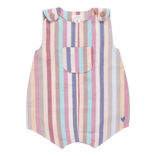 Baby Boys Noah Jumper - Multi Vintage Stripe – Pink Chicken