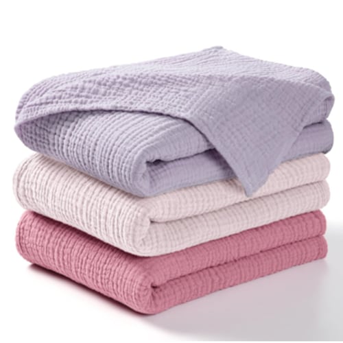 Muslin Swaddle Blanket Baby - Cotton Swaddling Blanket Soft Baby Receiving Blanket Neutral 3Pack