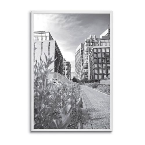 Master & Co. 16"x20" Highline Picture Frame White: Traditional Style, Polystyrene Material, Sawtooth Mount