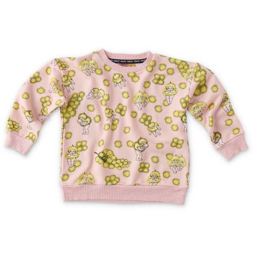 May Gibbs X Kip&Co Wattle Dance Pink Kids Sweater