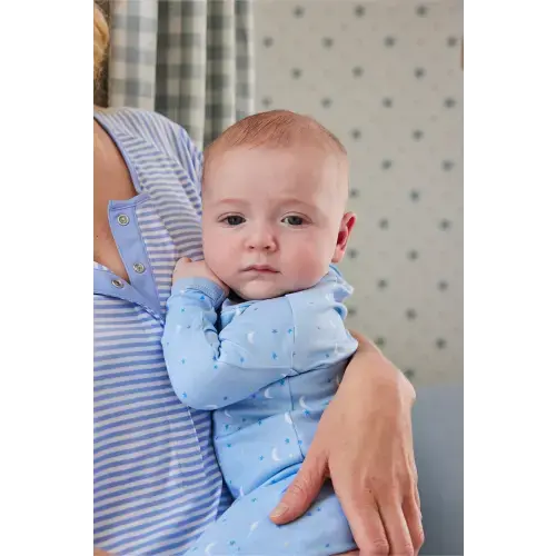 LAKE | Baby Sleeper in French Blue Starry Night