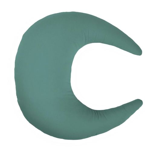 snuggle me Organic Nursing Pillow | Bottle & Breastfeeding Pillow with Organic Cotton Cover & Fiberfill, Machine Washable Feeding Pillow, Newborn Essentials Must Haves (Moss)