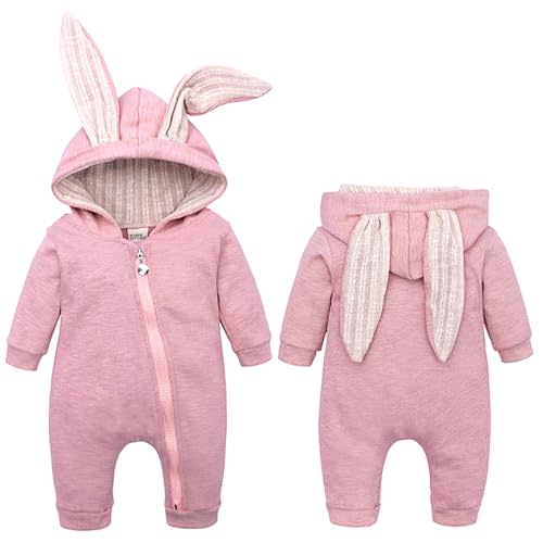 Easter Outfit, Hooded Soft Cotton Baby Boy Girl Bunny Costume, Baby's First Easter
