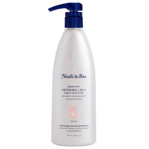 Noodle & Boo Newborn 2-in-1 Hair And Body Wash Fragrance Free - 16 Fl Oz