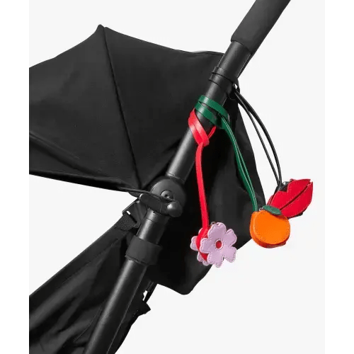 Stroller Charmz Stylish AirTag Holder in Pink Cherry Blossom | Storq
