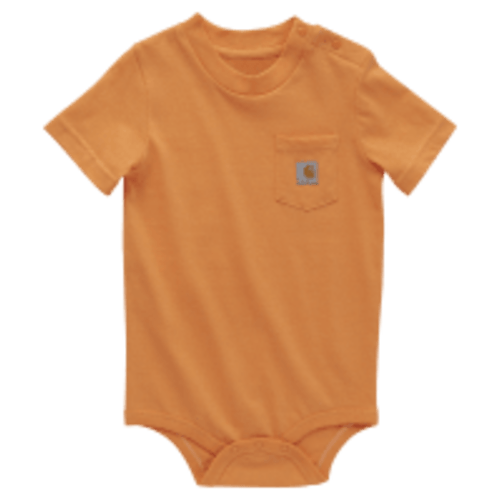 Carhartt Short-Sleeve Pocket Bodysuit for Babies