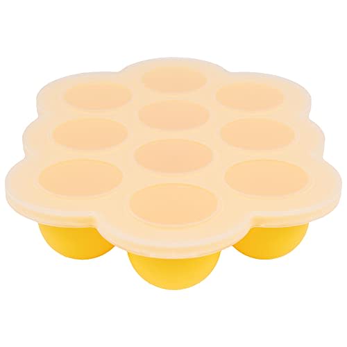 WeeSprout Silicone Baby Food Freezer Tray with Clip-On Lid - Perfect Storage Container for Homemade Baby Food, Vegetable & Fruit