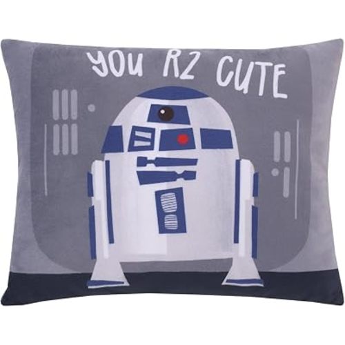NoJo Star Wars Welcome to The Galaxy Navy Decorative Throw Pillow