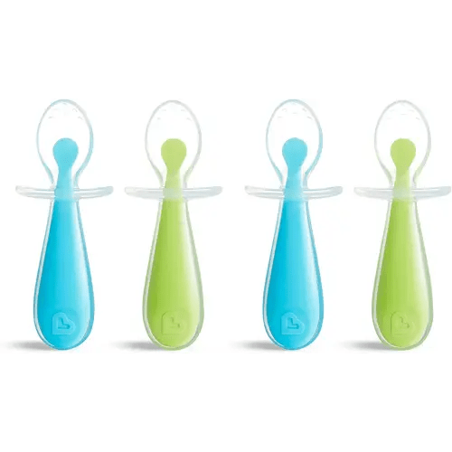 Munchkin Gentle Scoop Silicone Training Spoons (6m+) 2pcs