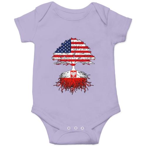 Polish Roots American Grown Poland Onesies For Men Women Kids Onesies sold by Olgata | SKU 93961373 | 50% OFF Printerval