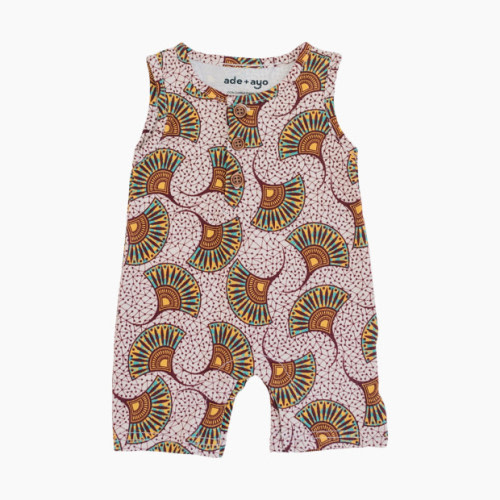 Ade + Ayo Sleeveless Romper - Aye, 0-3 M