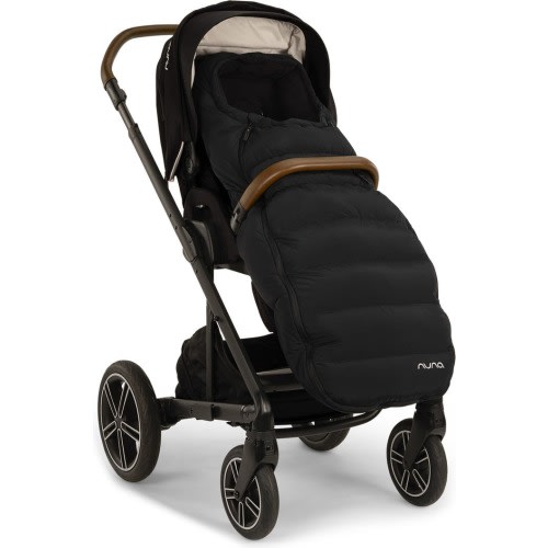 Nuna Winter Stroller Muff & Mitten Set, Caviar