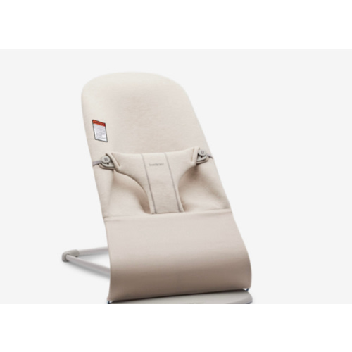 BABYBJÖRN ™ Bouncer Bliss 3D Light Beige Jersey Baby Bouncer Chair