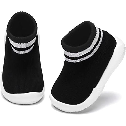 Engtoy Baby Sock Shoes Baby Walking Shoes Infant Non-Slip Breathable Slippers with Soft Rubber Sole Baby Boys Girls Slip On Sneakers