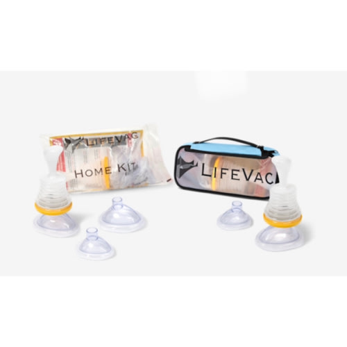 LifeVac Home and Travel Kit Bundle - Toddler and Adult Choking First Aid Device