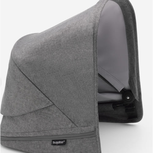 Bugaboo Donkey 5 sun canopy RW fabric NA gray melange