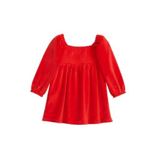 Baby Girls Balloon Sleeve Square Neck Top
