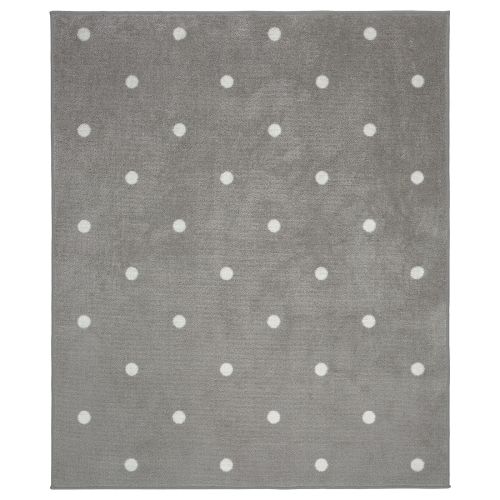 IKEA LEN Rug - dotted/gray 4 ' 4 "x5 ' 3 "