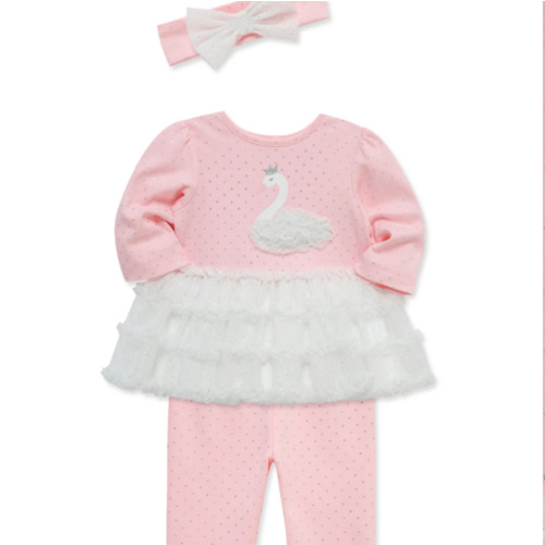 Swan Lake Tutu & Legging Set (3M-12M)