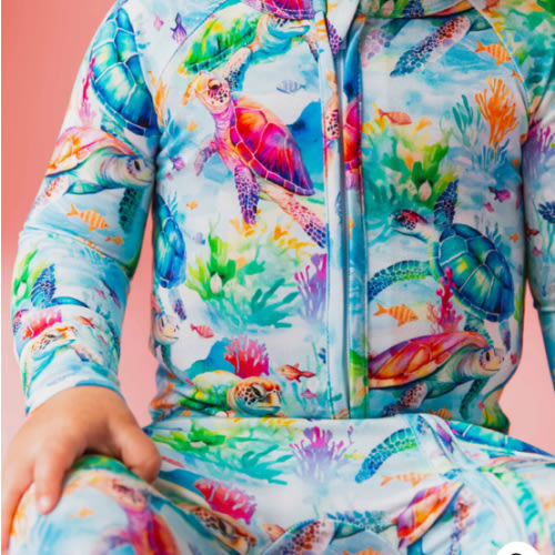 The Turtle Package Convertible Romper