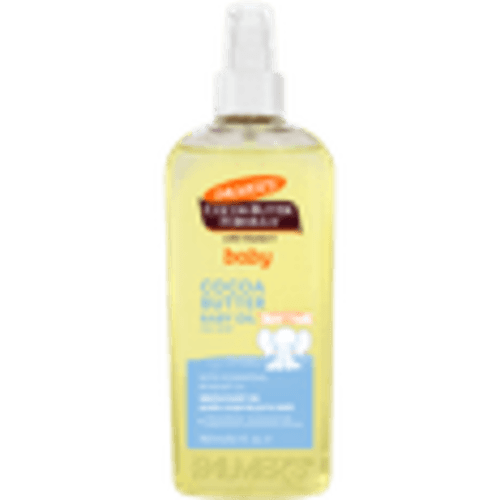 Palmer's Cocoa Butter Formula Baby Oil, 5.1 fl oz, Nourishing for Delicate Skin with Vitamin E & Argan Oil, 48-Hrs Moisture, Dermatologist Tested Baby Essentials