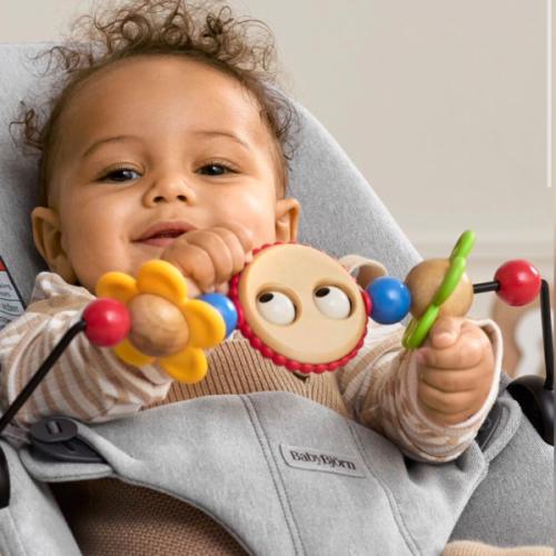 BabyBjörn Toy Bar for Bouncer – Googly eyes