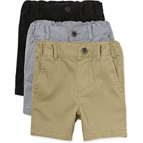 The Children's Place Baby Boys' and Toddler Stretch Chino Shorts