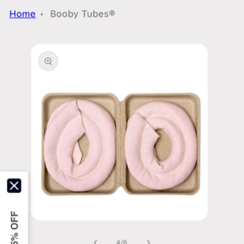 Booby Tubes® Gel-free Breast Therapy Packs