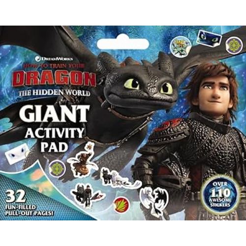 How to Train Your Dragon: the Hidden World: Giant Activity Pad (Dreamworks)