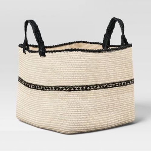 Milk Crate Braided Sewing Basket - Threshold™