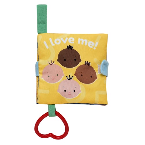 Kids for Culture Affirmations Soft Accordion Activity Baby Book with Crinkle and Mirror