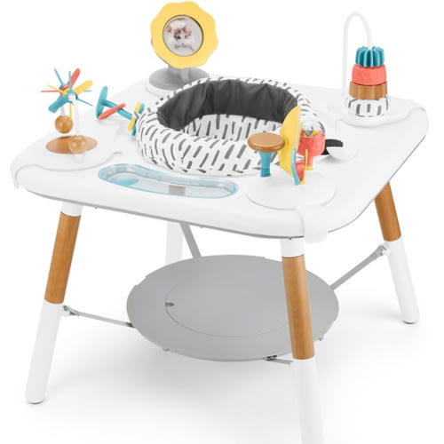 Skip Hop Discoverosity Montessori-Inspired 3-Stage Activity Center & Play Table for Baby Ages 4m+